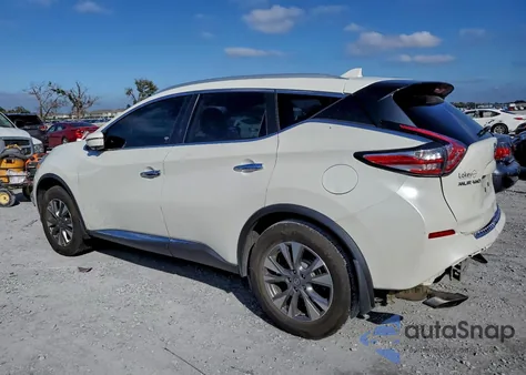 2017 Nissan Murano S из США, поврежденный, VIN 5N1AZ2MH6HN173893
